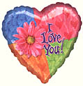 I Love You Daisy Balloon